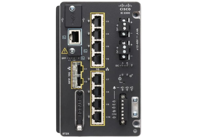 Cisco Catalyst IE-3300-8T2X-E - Industrial Switch