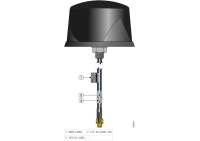 Cisco 4G-LTE-ANTM-O-3-B= - 4G LTE antenna