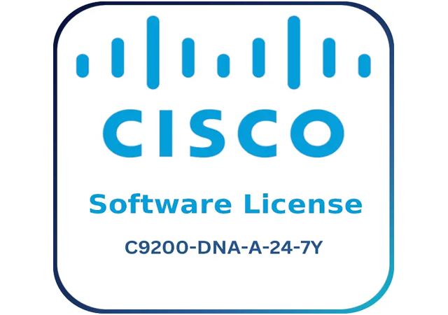 Cisco C9200-DNA-A-24-7Y - Software License