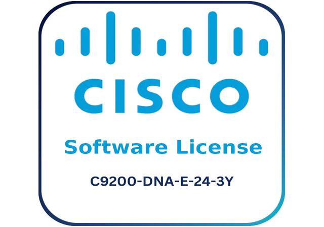 Cisco C9200-DNA-E-24-3Y - Software License