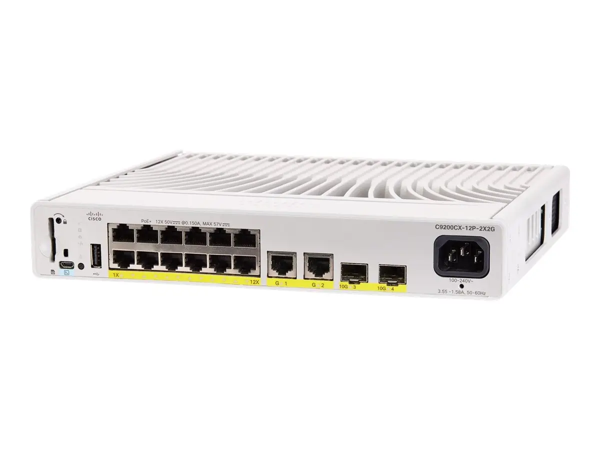 Cisco C9200CX-12P-2X2G-A - Network Switch