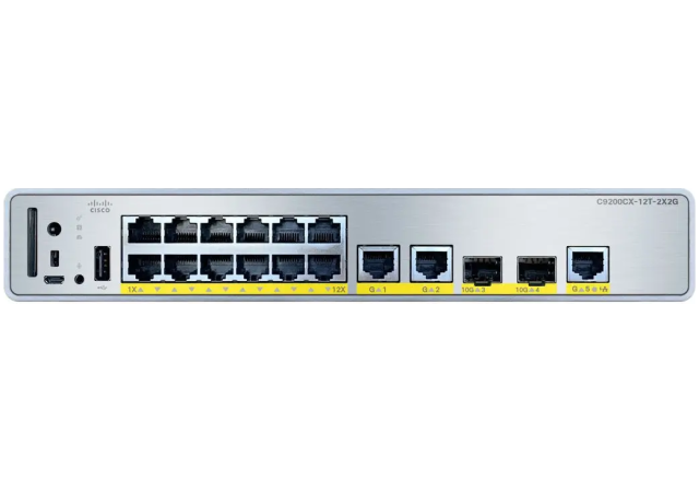 Cisco Catalyst C9200CX-12T-2X2G-E - Access Switch