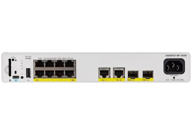 Cisco C9200CX-8P-2X2G-E - Access Switch