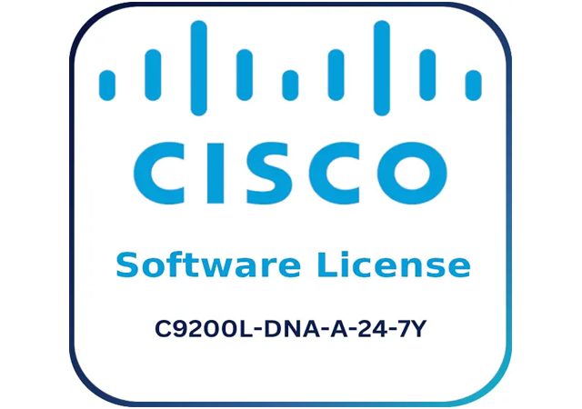 Cisco C9200L-DNA-A-24-7Y - Software License