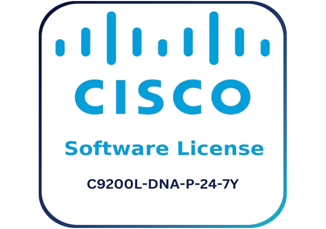 Cisco C9200L-DNA-P-24-7Y - Software License