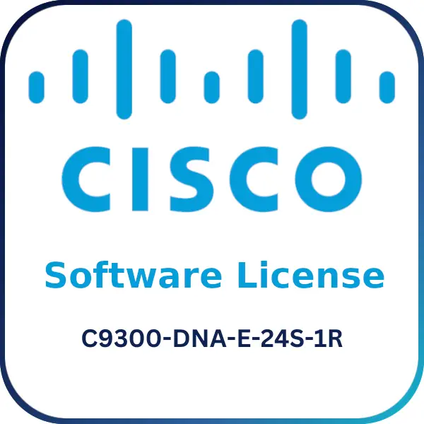 Cisco C9300-DNA-E-24S-1R - Software Licence