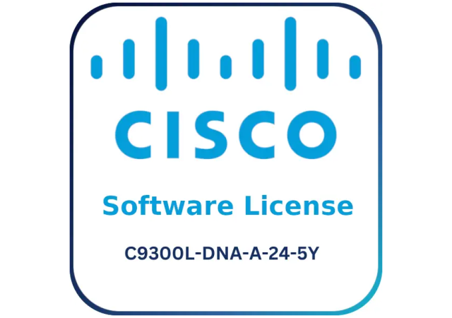 Cisco C9300L-DNA-A-24-5Y - Software License