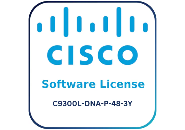 Cisco C9300L-DNA-P-48-3Y - Software License