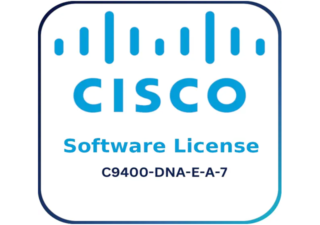 Cisco C9400-DNA-E-A-7 - License and Support Service