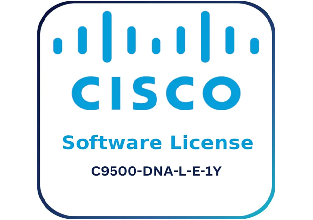 Cisco C9500-DNA-L-E-1Y - Software Licence