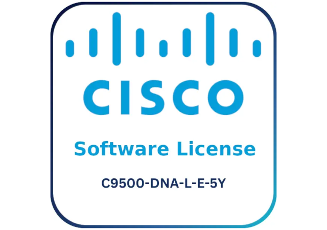 Cisco C9500-DNA-L-E-5Y - Software License