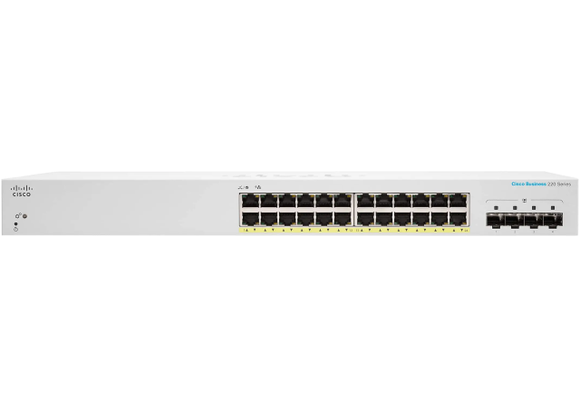 Cisco Small Business CBS220-24FP-4G-UK - Network Switch