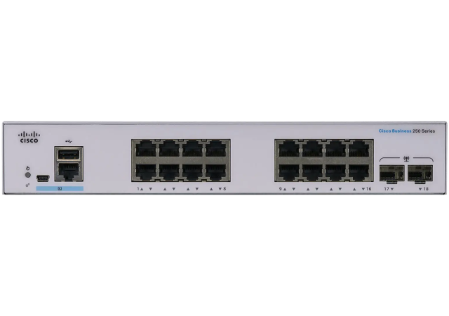 Cisco Small Business CBS250-16T-2G-UK - Network Switch