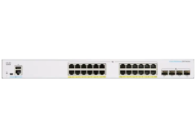 Cisco Small Business CBS250-24P-4X-UK - Network Switch