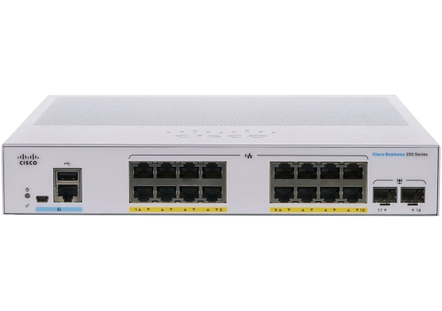 Cisco Small Business CBS350-16P-2G-UK - Network Switch