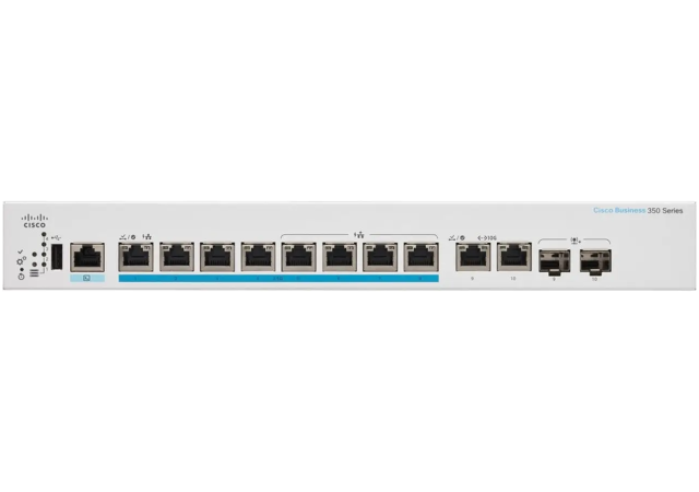 Cisco Small Business CBS350-8MGP-2X-UK - Network Switch