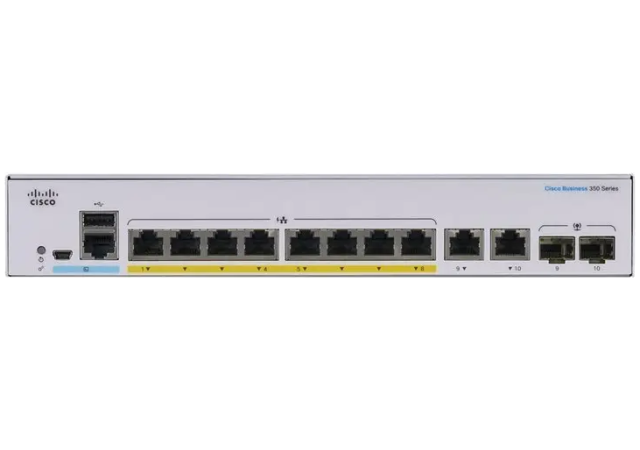 Cisco Small Business CBS350-8P-E-2G-UK - Network Switch