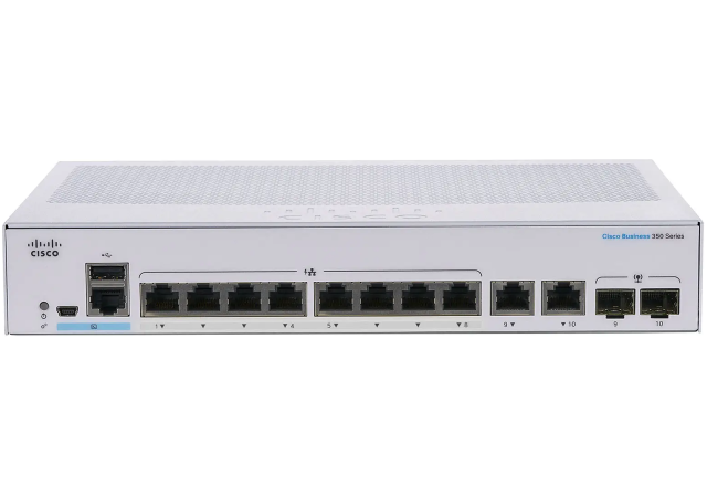Cisco Small Business CBS350-8T-E-2G-UK - Network Switch