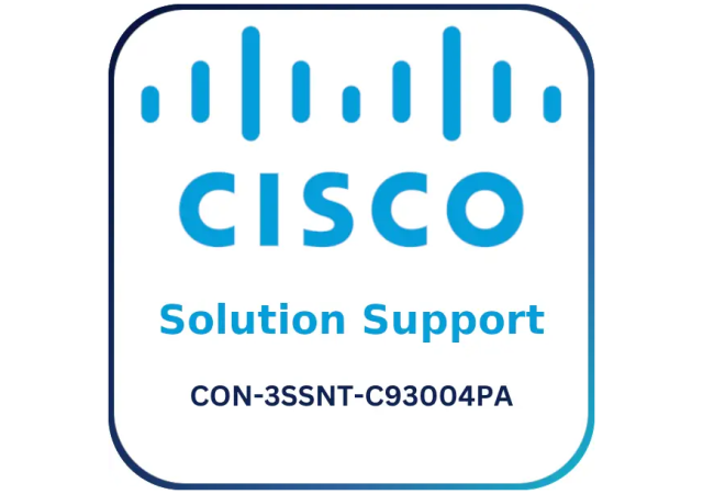Cisco CON-3SSNT-C93004PA Solution Support - Warranty & Support Extension