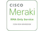 Cisco Meraki CON-RO4-MX450HW RMA Only Service - Warranty & Support Extension