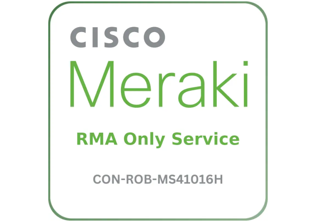 Cisco Meraki CON-ROB-MS41016H RMA Service Only - Warranty & Support Extension