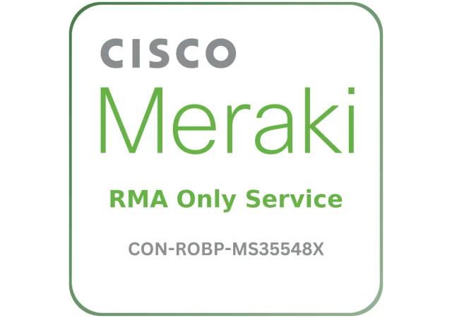 Cisco Meraki CON-ROBP-MS35548X RMA Only Service - Warranty & Support Extension