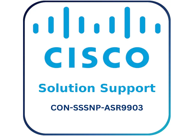 Cisco CON-SSSNP-ASR9903 Solution Support - Warranty & Support Extension