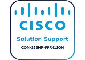 Cisco CON-SSSNP-FPR4120N Solution Support (SSPT) - Warranty & Support Extension