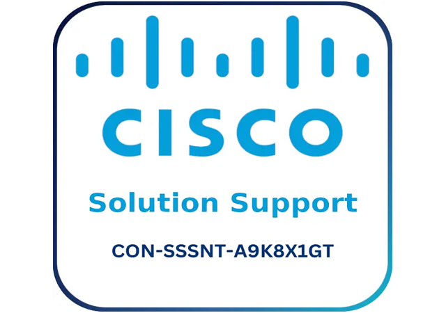 Cisco CON-SSSNT-A9K8X1GT Solution Support - Warranty & Support Extension