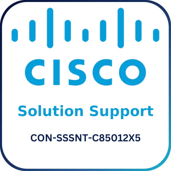 Cisco CON-SSSNT-C85012X5 Solution Support (SSPT) - Warranty & Support Extension