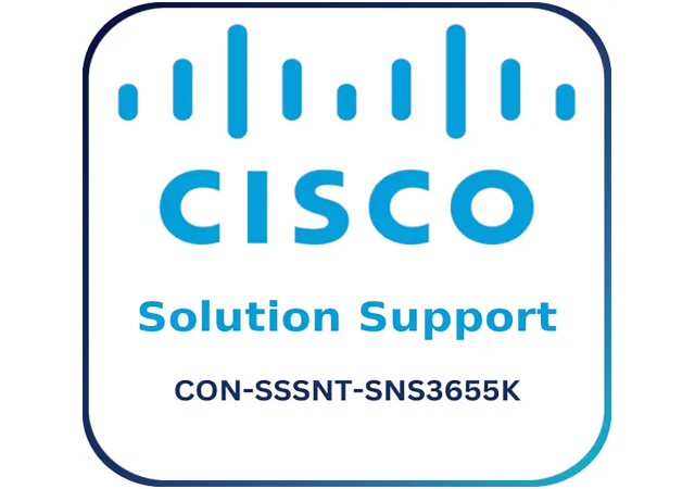Cisco CON-SSSNT-SNS3655K Solution Support - Warranty & Support Extension