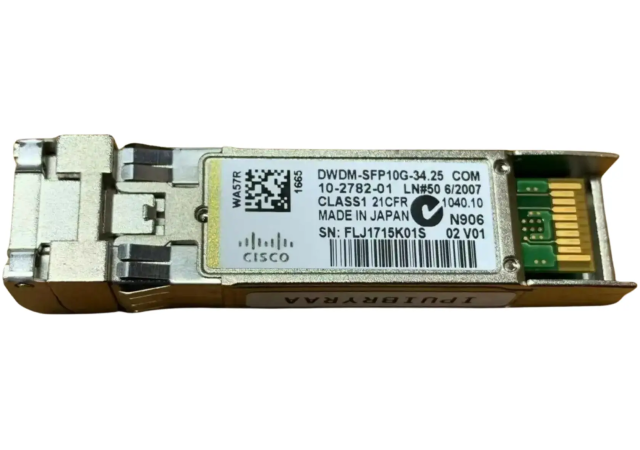 Cisco DWDM-SFP10G-34.25= - DWDM SFP+ Transceiver