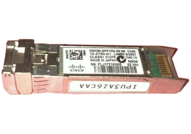 Cisco DWDM-SFP10G-58.98= - DWDM SFP+ Transceiver