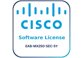 Cisco Meraki EAB-MX250-SEC-5Y - Software License
