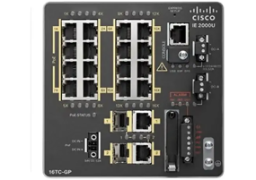 Cisco Industrial IE-2000U-16TC-GP - Network Switch