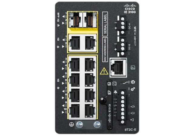 Cisco Catalyst IE-3100-8T2C-E - Industrial Switch