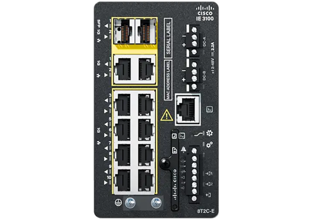 Cisco Catalyst IE-3100-8T2C-E - Industrial Switch