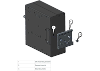 Cisco IR1101-DINRAIL= - Mounting Din Rail Kit