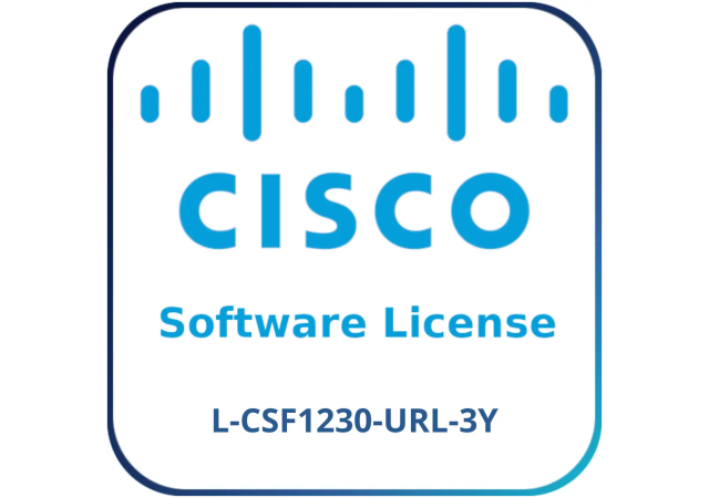 Cisco L-CSF1230-URL-3Y - Threat Defense URL Filtering License