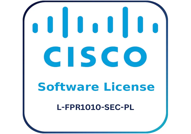 Cisco L-FPR1010-SEC-PL - Software License