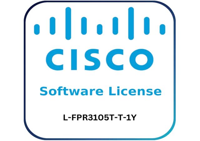 Cisco L-FPR3105T-T-1Y - Software Licence