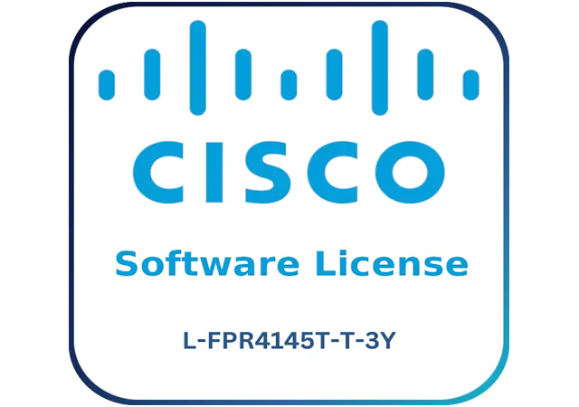 Cisco L-FPR4145T-T-3Y - Software Licence
