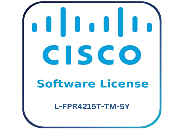 Cisco L-FPR4215T-TM-5Y - Software Licence