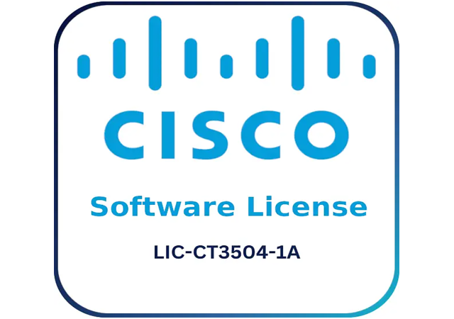 Cisco LIC-CT3504-1A - Software License