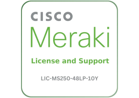 Cisco Meraki LIC-MS250-48LP-10Y - License and Support Service