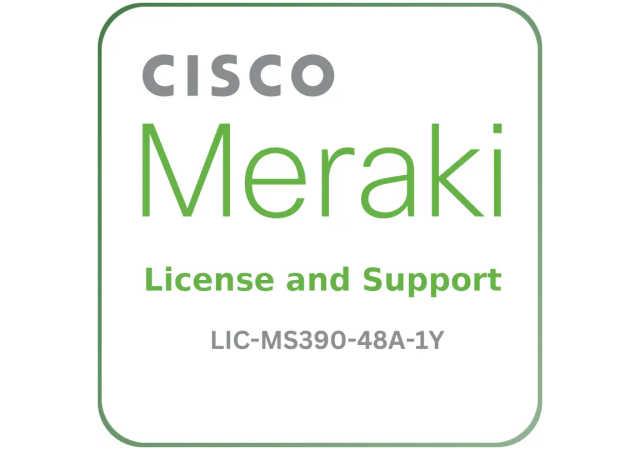 Cisco Meraki LIC-MS390-48A-1YR - License and Support Service