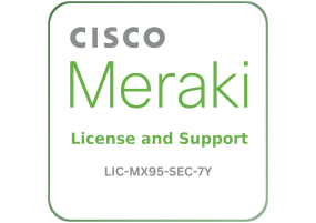 Cisco Meraki LIC-MX95-SEC-7Y - License and Support Service