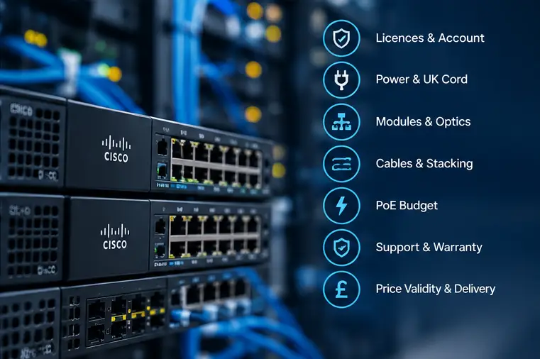 PoE budget calculation for a 48port Cisco switch