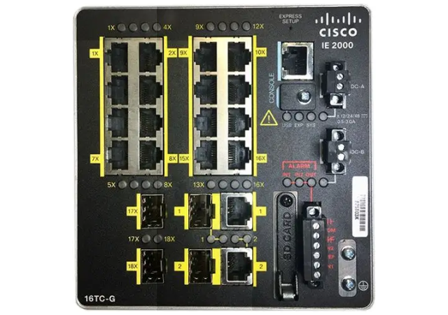 Cisco Industrial IE-2000-16TC-G-X - Network Switch