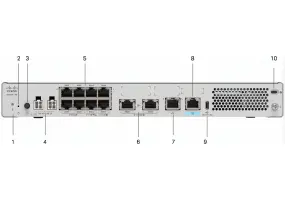 Cisco C8221-G2 - Secure Router with 2x10GE, and 8x1GE